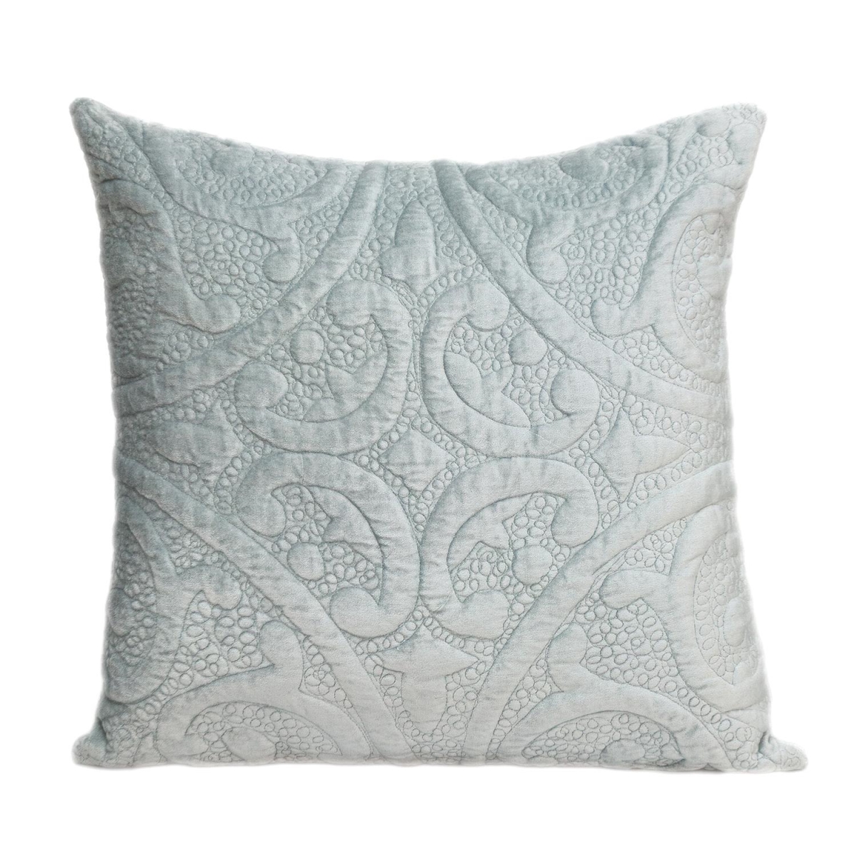 PILL21336P Cristal Transitional Gray Square Throw Pillow