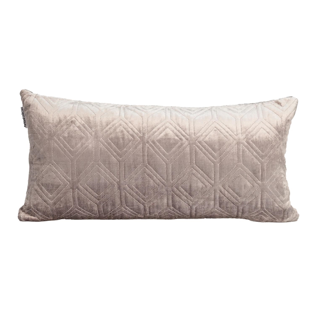 PILL21351P Aleta Transitional Taupe Rectangle Throw Pillow