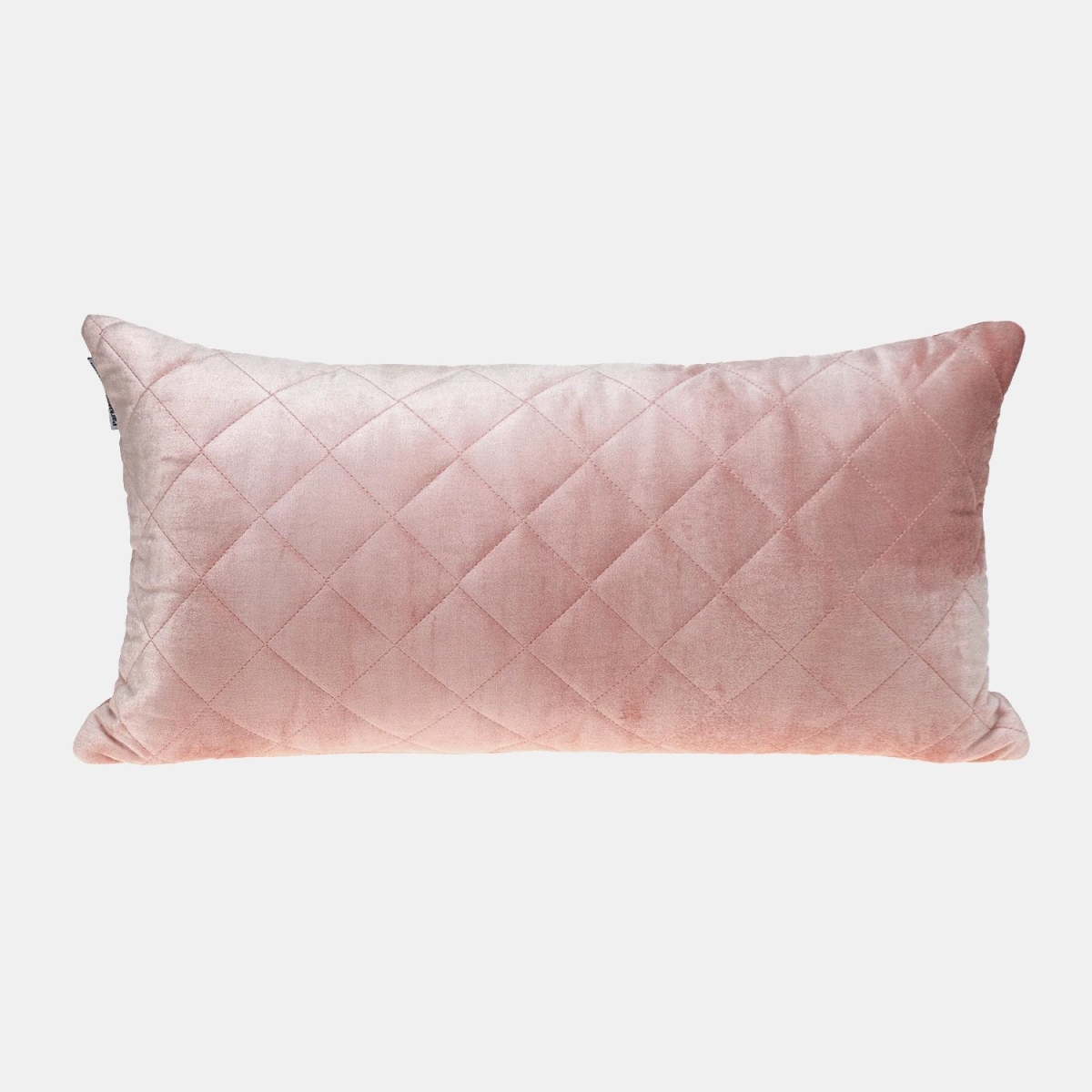 Milo Transitional Pink Rectangle Throw Pillow