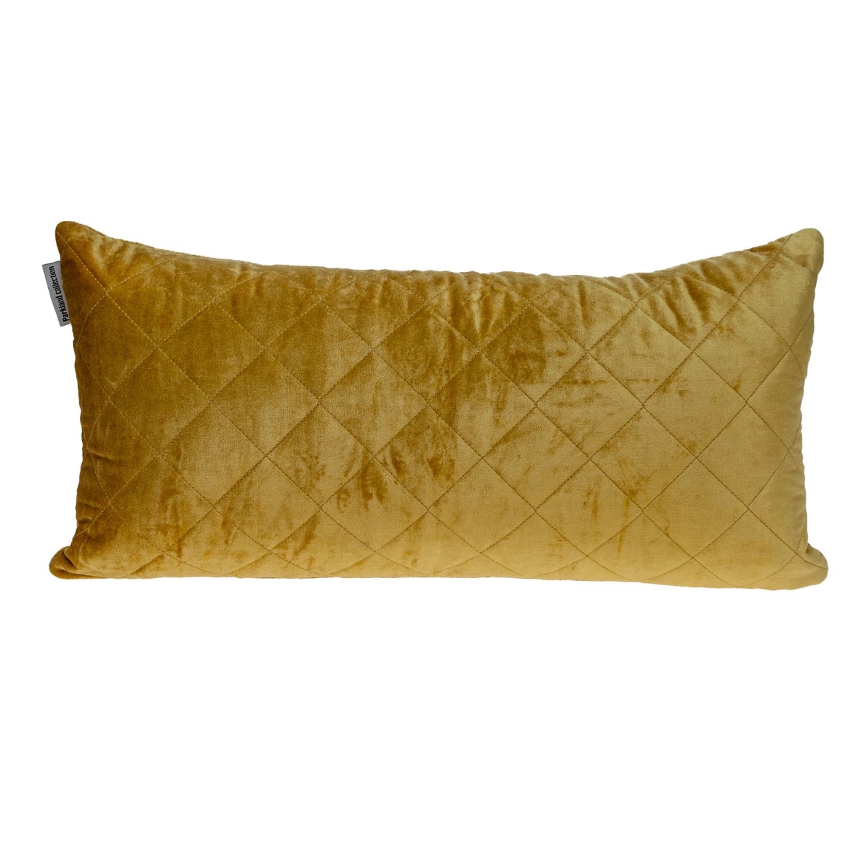 Milo Transitional Yellow Rectangle Throw Pillow