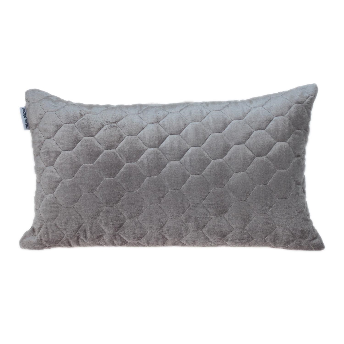 Bazyli Transitional Taupe Rectangle Throw Pillow