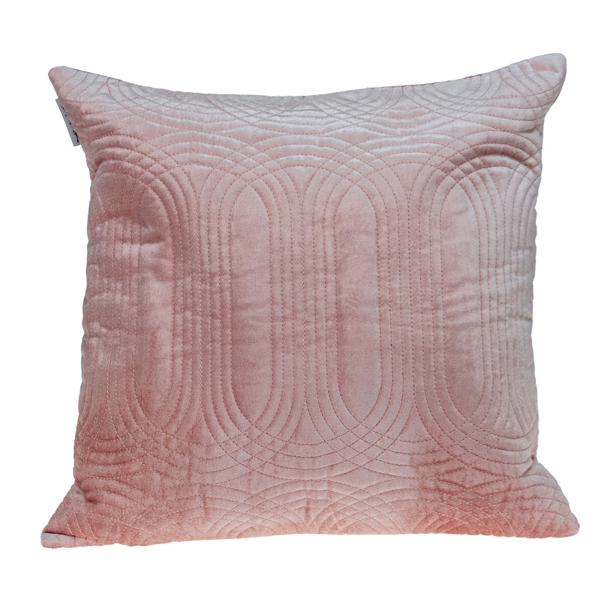 PILL21380P Iphis Transitional Pink Square Throw Pillow