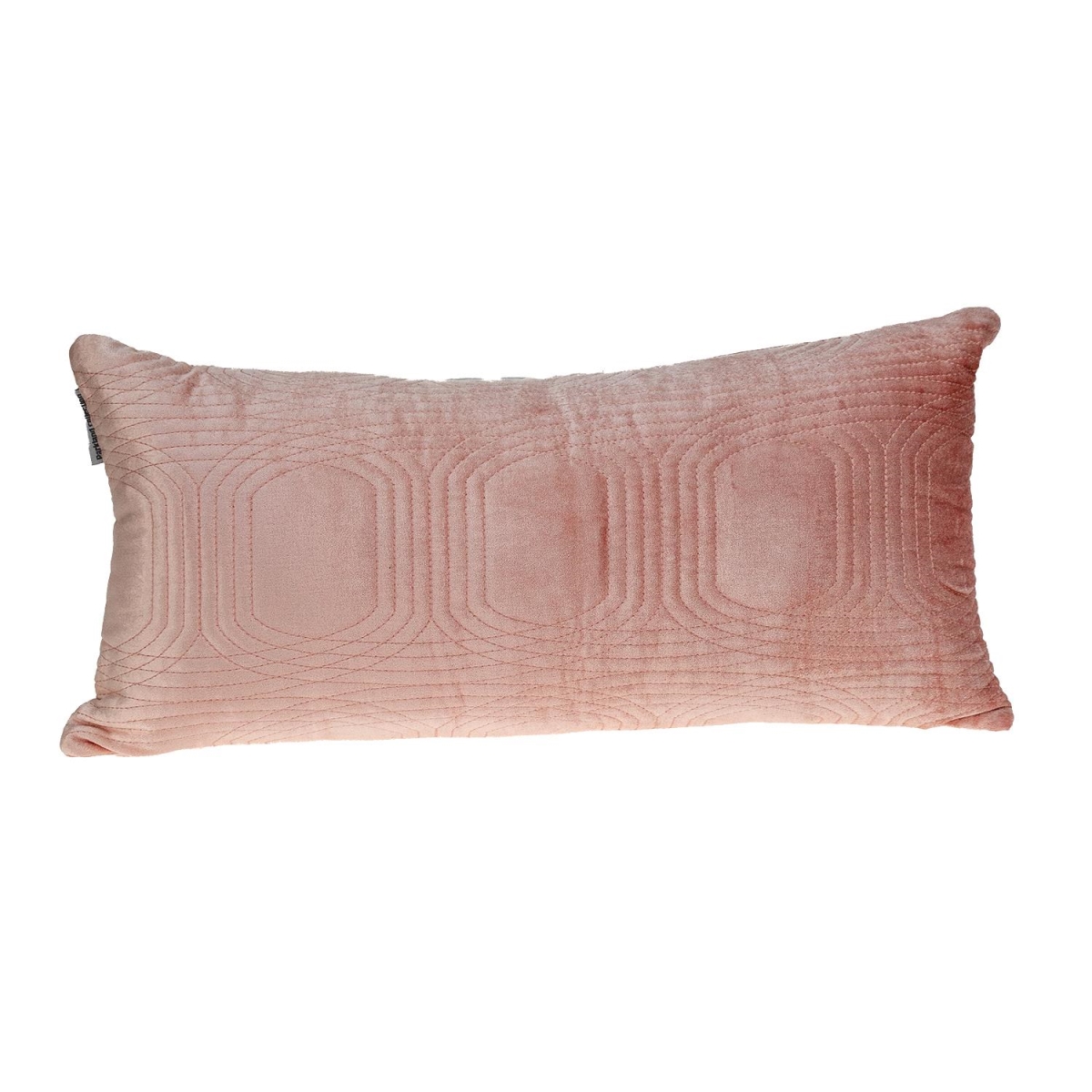 PILL21386P Iphis Transitional Pink Rectangle Throw Pillow