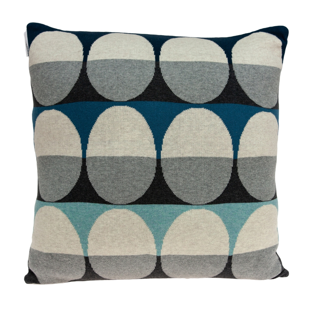 PILB11047P Niam Multi Color Square Transitional Pillow Cover with Poly Insert - 20 x 20 x 7 in.