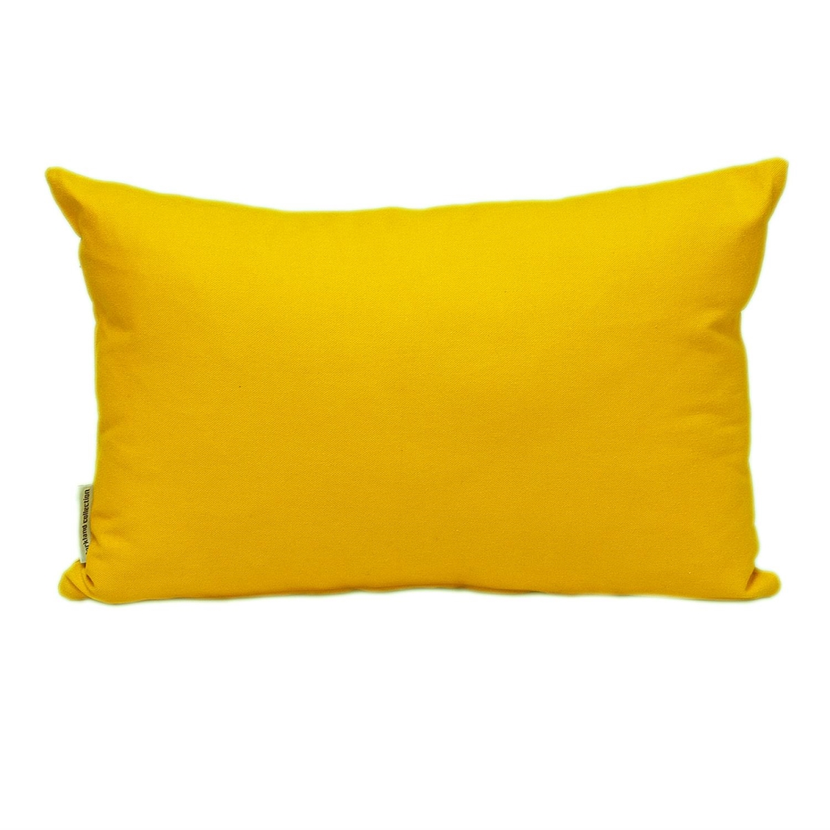 PILD21573P  Transitional Solid Yellow 18' x 12' Pillow