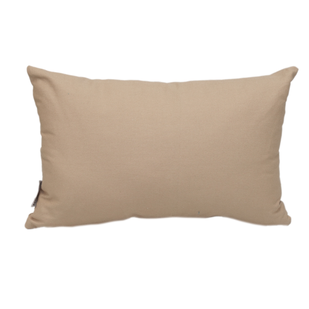 PILD21572P  Transitional Solid Grey Rectangle 18' x 12' Pillow
