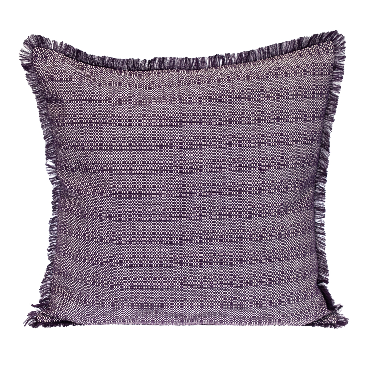 PILG21593P  Transitional Stripes Purple Square 24' x 24' Pillow