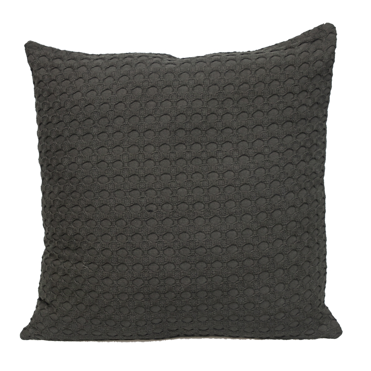 PILN21618P  Transitional Solid Gray Square 20' x 20' Pillow