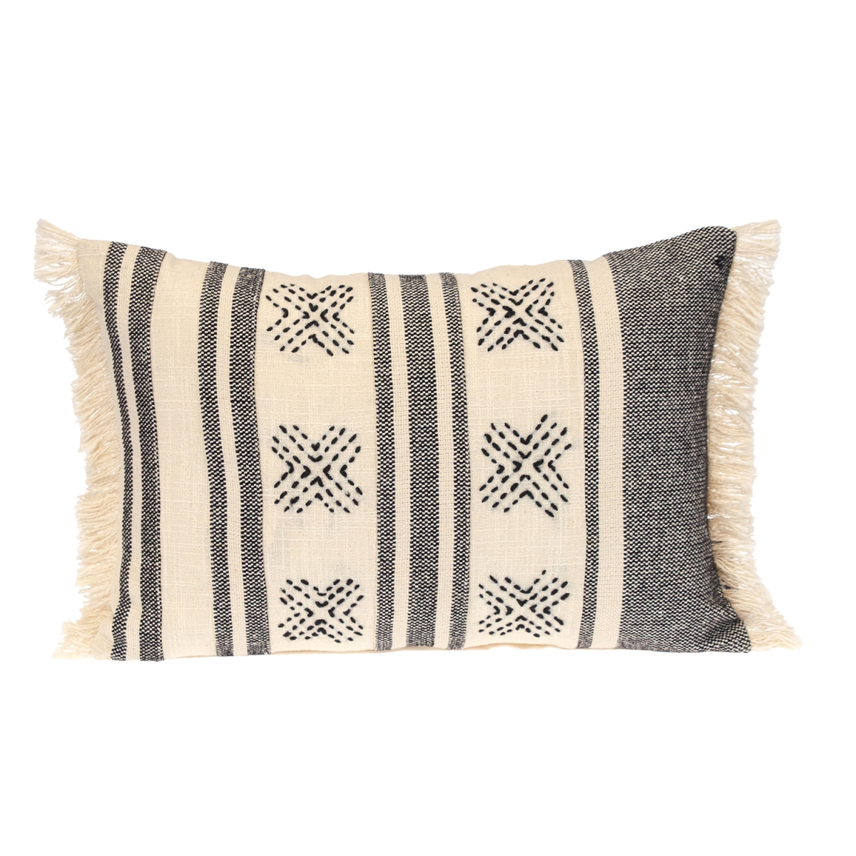 PILG21607P  Transitional Tribal Beige 14' x 20' Pillow