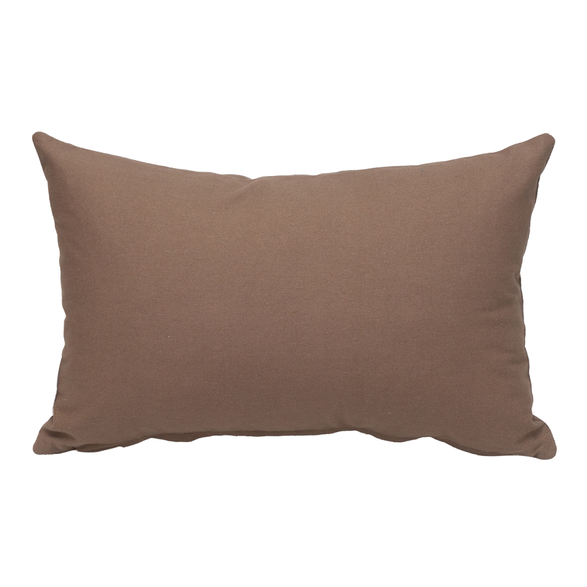 PILD21570P  Transitional Solid Brown Rectangle 18' x 12' Pillow