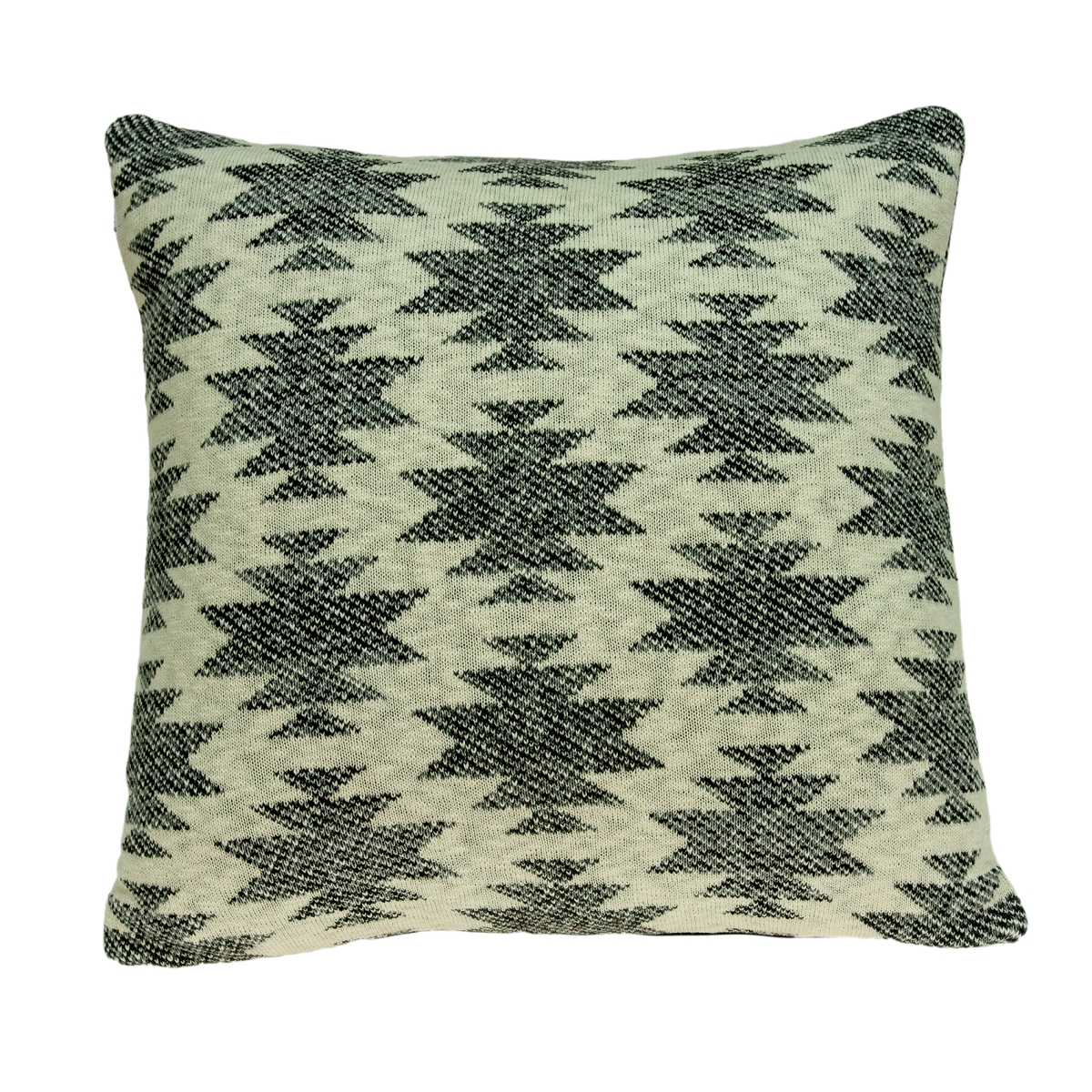 Awnee Tan & Grey Square Southwest Pillow Cover with Poly Insert - 20 x 20 x 7 in.