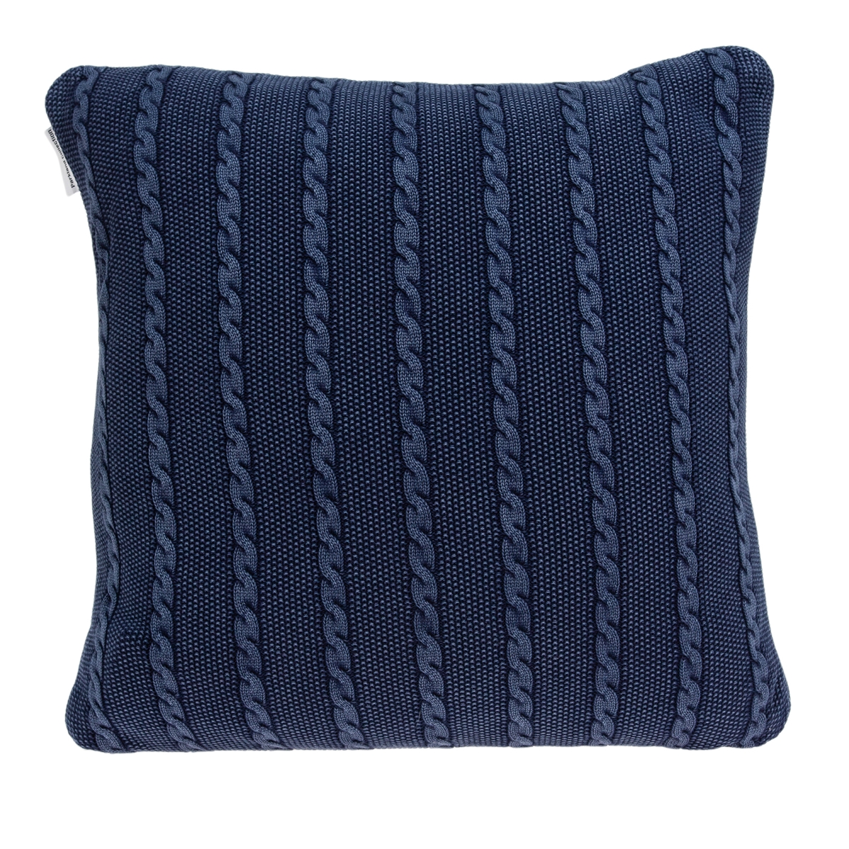 PILB11068P Danza Blue Square Transitional Pillow Cover with Poly Insert - 18 x 18 x 5 in.