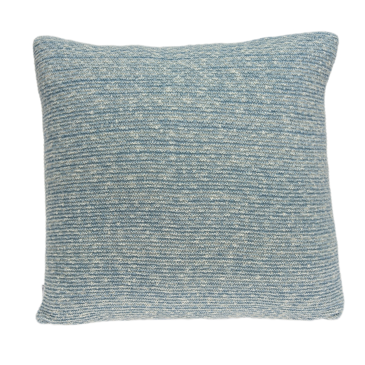PILB11076P Tobi Blue & Tan Square Transitional Pillow Cover with Poly Insert - 20 x 20 x 7 in.
