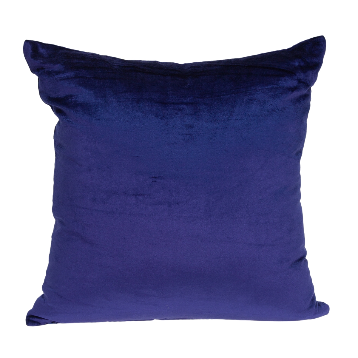 PILE11216P Topaz Royal Blue Square Transitional Pillow Cover with Poly Insert - 22 x 22 x 7 in.