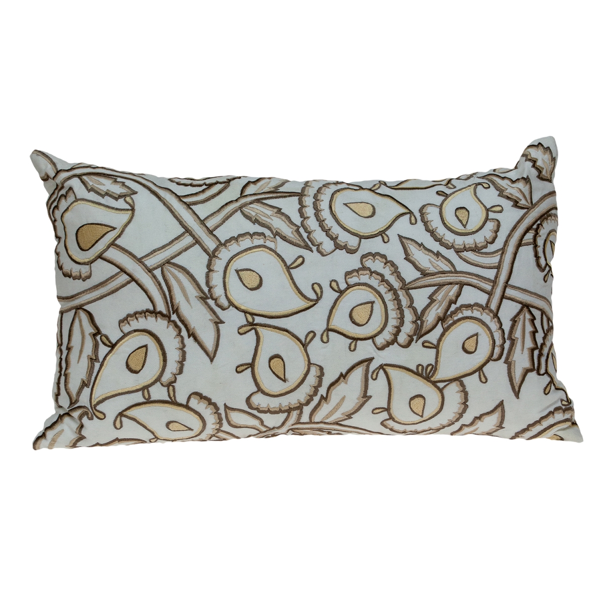 PILF21015P Celeste Accent White Pillow Cover with Poly Insert