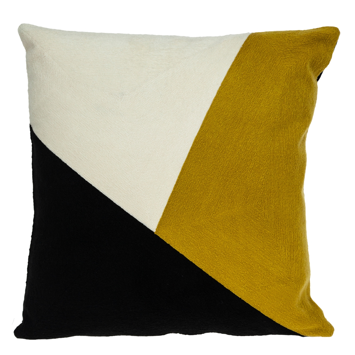 Lineo Contemporary Multi-color-color Pillow Cover with Poly Insert