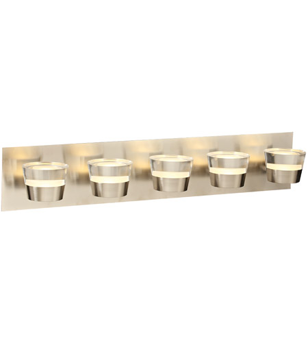 Picture of PLC Lighting 90065SN Sitra Five Light Vanity Wall Sconce&#44; Satin Nickel