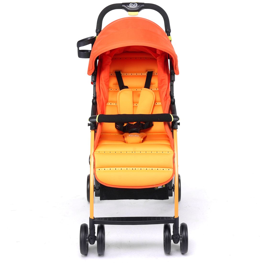 Picture of Pali 13901SAO Ultra Lightweight Tre.9 Stroller Fitness Fashion Sao Paolo Orange