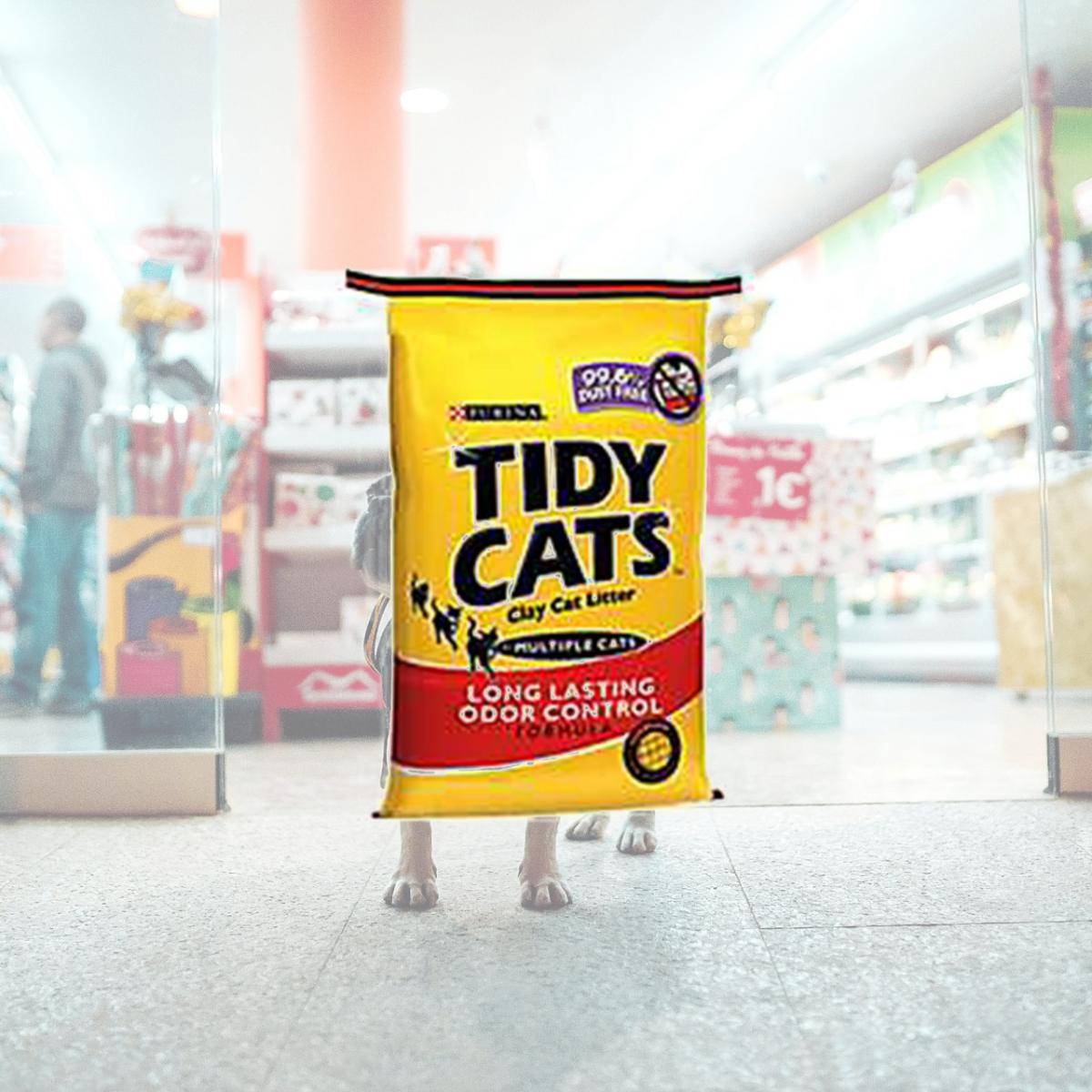 Picture of Golden Cat 702002 Tidy Cat Lloc Conv 20 Red Bag
