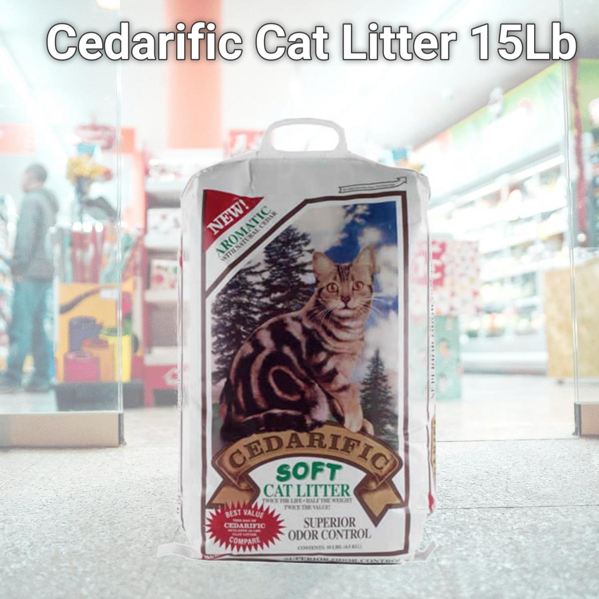 Picture of Northeastern 216032 Cedarific Cat Litter 15Lb