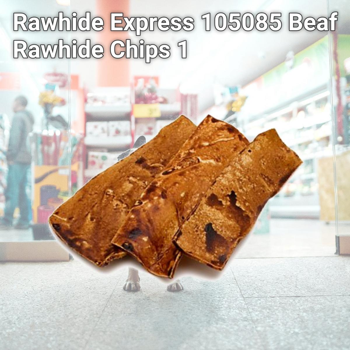 Picture of Rawhide Express 105085 Beaf Rawhide Chips 1