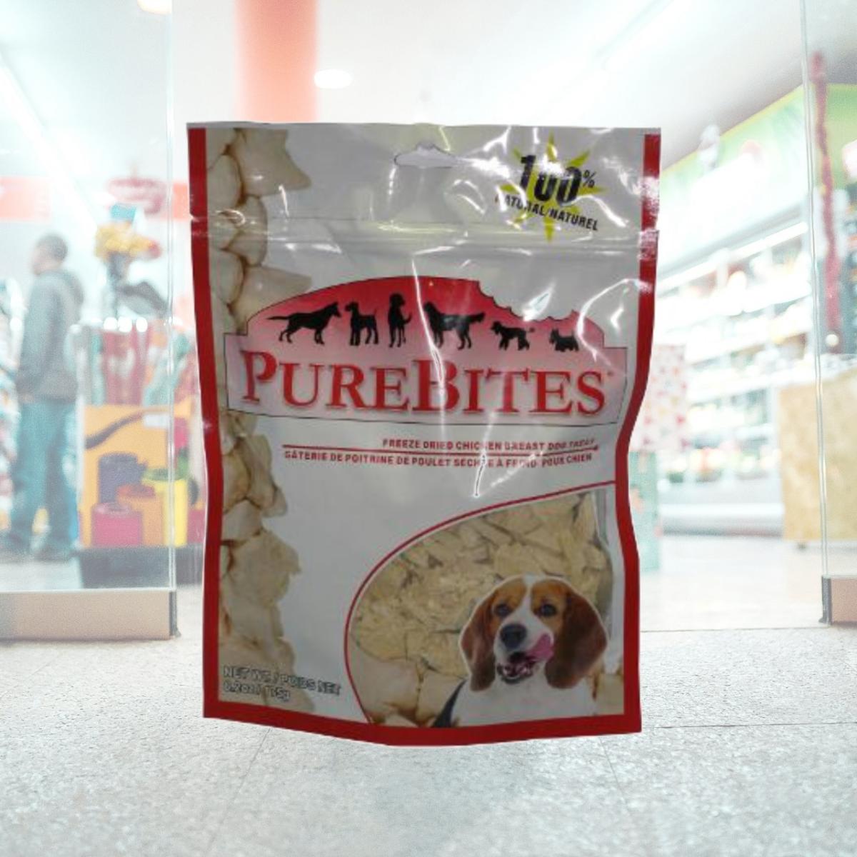 Picture of Pure Treats 789007 Pure Bit Chicken Brst Fd Treats 6.2 Oz.