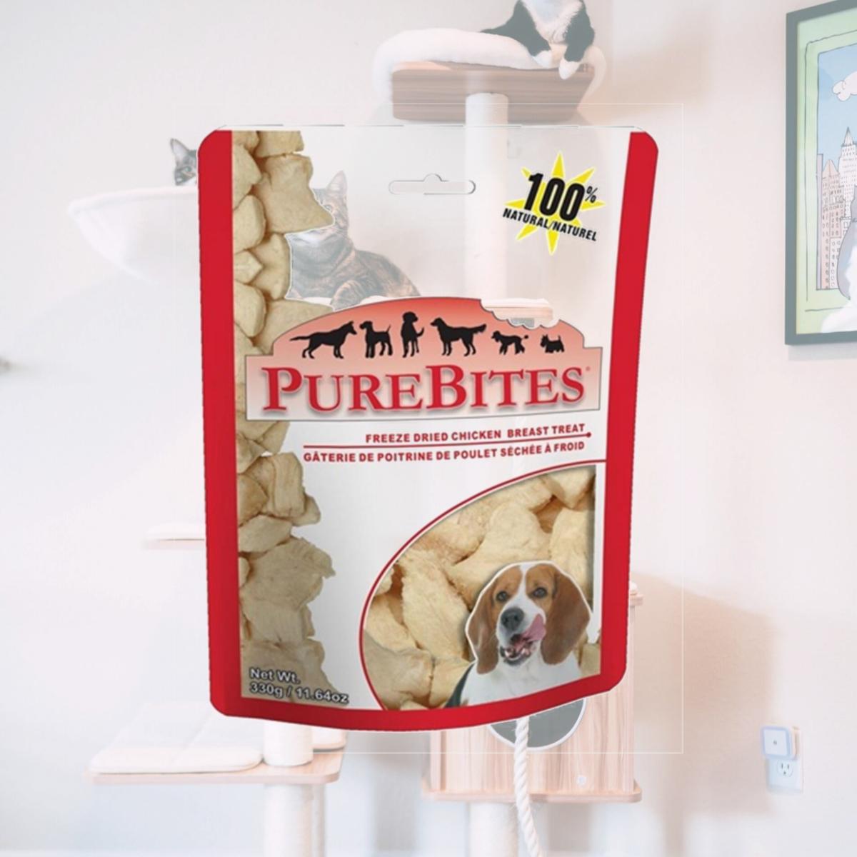 Picture of Pure Treats 789008 Pure Bit Chicken Brst Fd Treats 11.6 Oz.