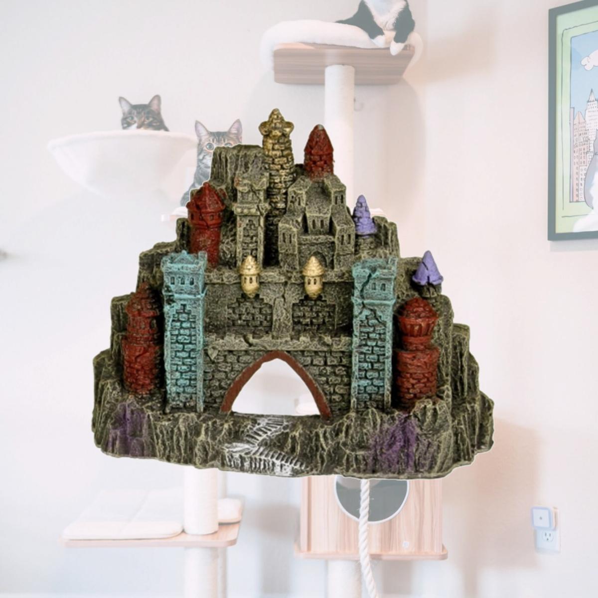 Picture of Blue Ribbon Pet Products 30301 Exotic Environments Rock Ledge Castle