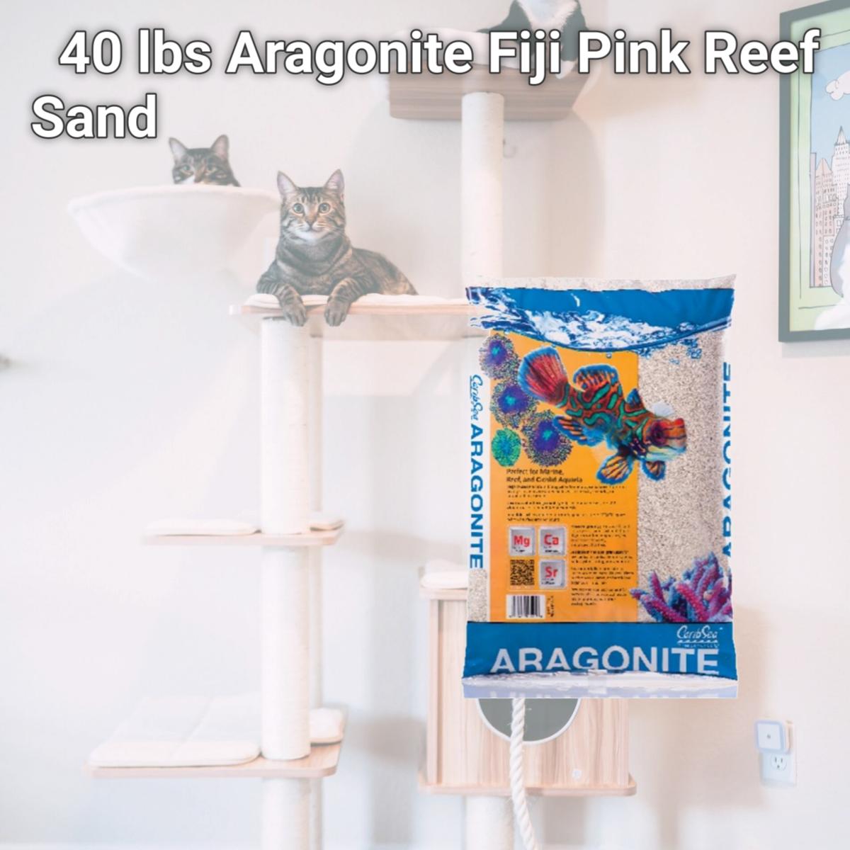 Picture of Carib Sea 084003 40 lbs Aragonite Fiji Pink Reef Sand
