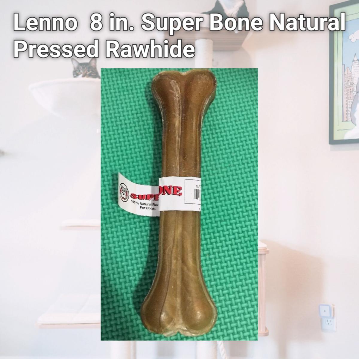Picture of Lenno 105168 8 in. Super Bone Natural Pressed Rawhide