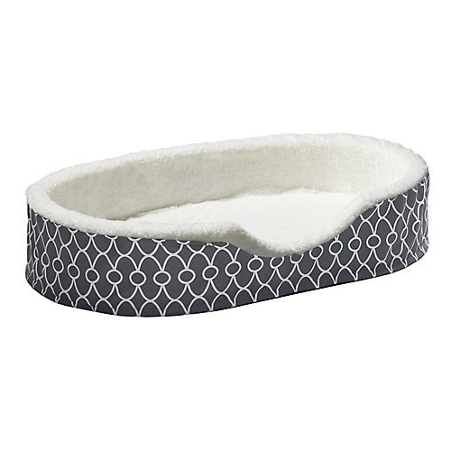 Picture of Midwe 277065 Quiet Time non-Stick Gray ortho Nesting Dog Bed - Large