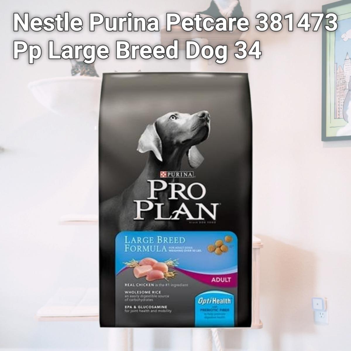 Picture of Nestle Purina Petcare 381473 Pp Large Breed Dog 34
