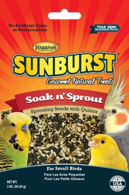 Picture of Higgin 466019 3 oz Sunburst Soak & Sprout Small Bird Treats