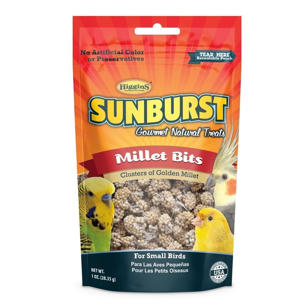 Picture of Higgin 466018 1 oz Sunburst Millet Bits Gourmet Treats for Small Birds
