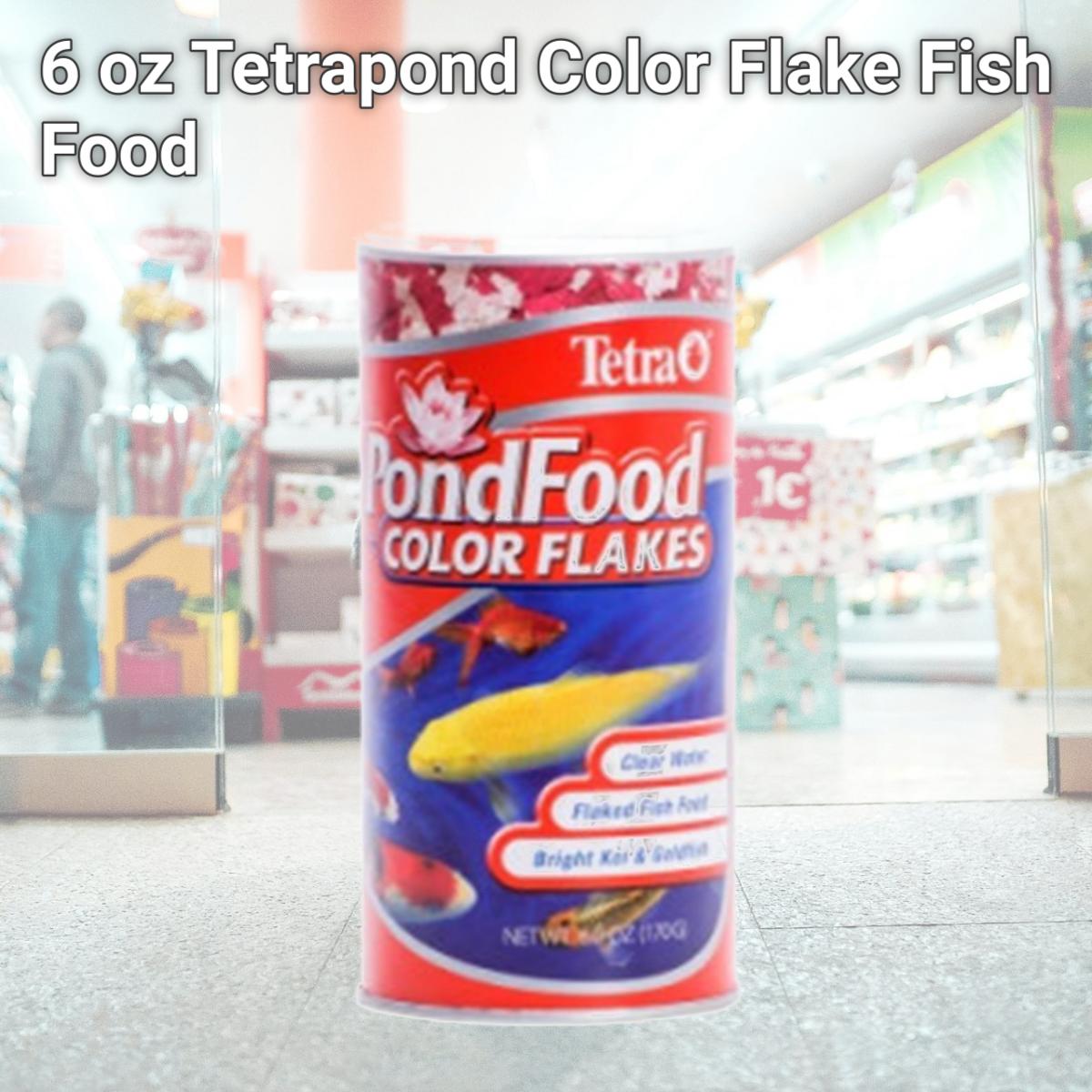 Picture of Upg 679348 6 oz Tetrapond Color Flake Fish Food