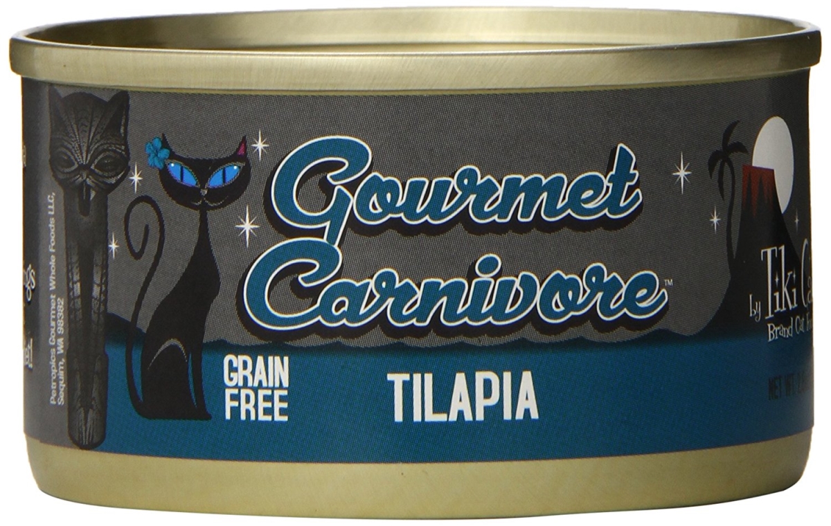 Picture of Tiki 759039 LUAU Tilapia Cat Food - 28 oz Pack of 12