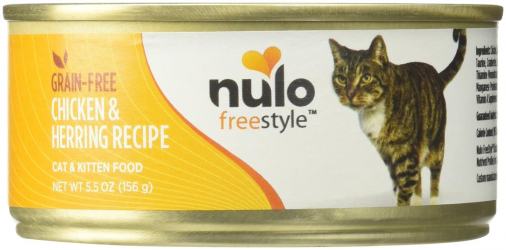 Picture of Nulo 811044 5.5 oz Freestyle Grain Free - Chicken & Herring - Pack of 24
