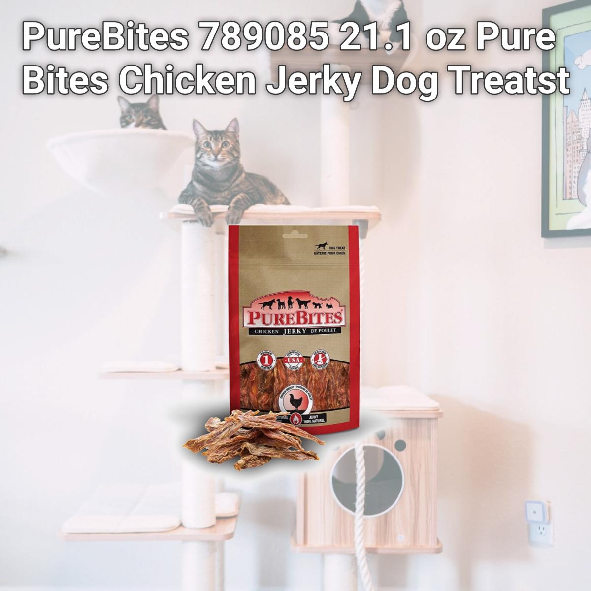 Picture of PureBites 789085 21.1 oz Pure Bites Chicken Jerky Dog Treatst