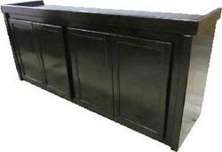 Picture of R&J Enterprises 733525 72 x 18 in. Birch Wood Aquarium Cabinet Stand - Black
