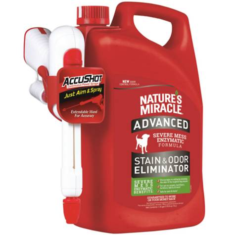 Picture of Natures Miracle 309535 170 oz Advanced Dog Stain & Odor Remover&#44; Accushot Spray