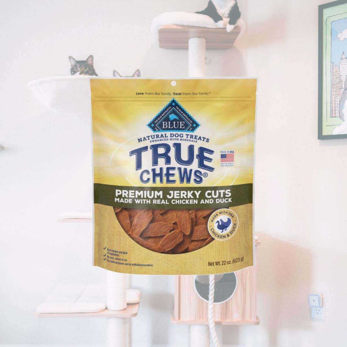 Picture of Tyson Foods - JP Morgan 314082 22 oz True Chews Premium Jerky Cuts Duck Dog Treats
