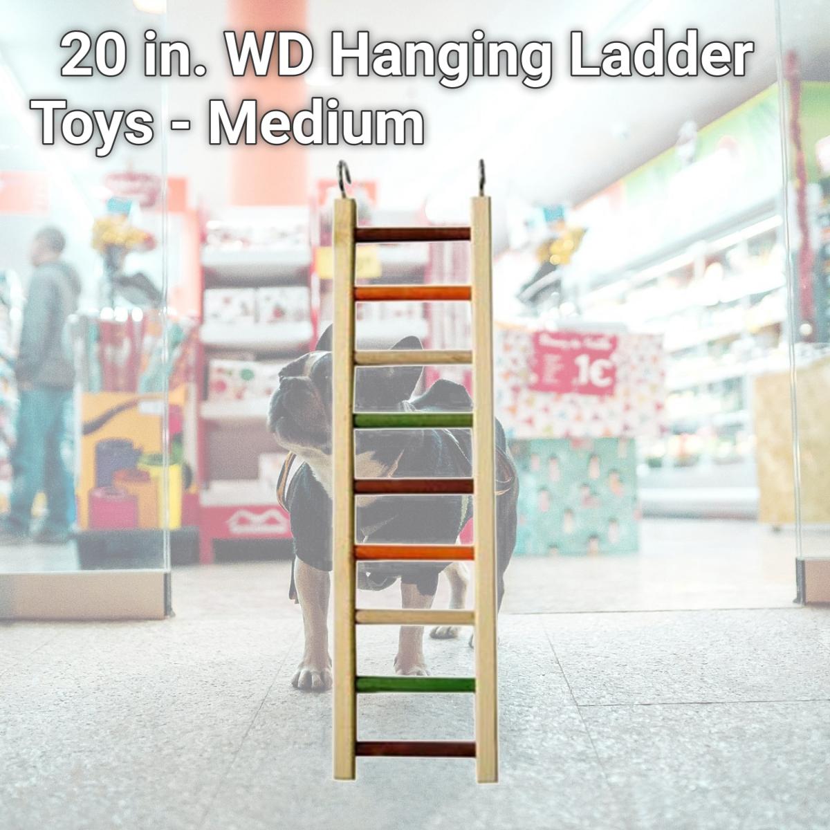 Picture of A&E Cage 644051 20 in. WD Hanging Ladder Toys - Medium