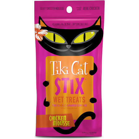 Picture of TIKI 759219 3 oz Stix Chicken Mousse Cat Treats - Case of 12