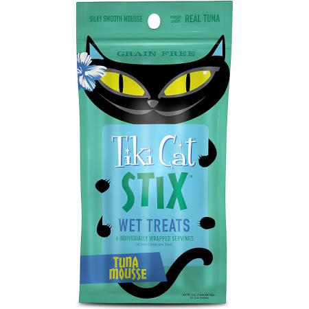 Picture of TIKI 759220 3 oz Stix Tuna Mousse Cat Treats - Case of 12