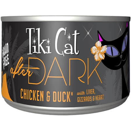 Picture of TIKI 759135 5.5 oz After Dark Canned Cat Chicken & Duck Food - Case of 8