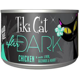 Picture of TIKI 759145 2.8 oz After Dark Canned Chicken Cat Food - Case of 12
