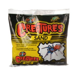 Zoo Med Laboratories 976944 2 lbs Creatures Sand, White