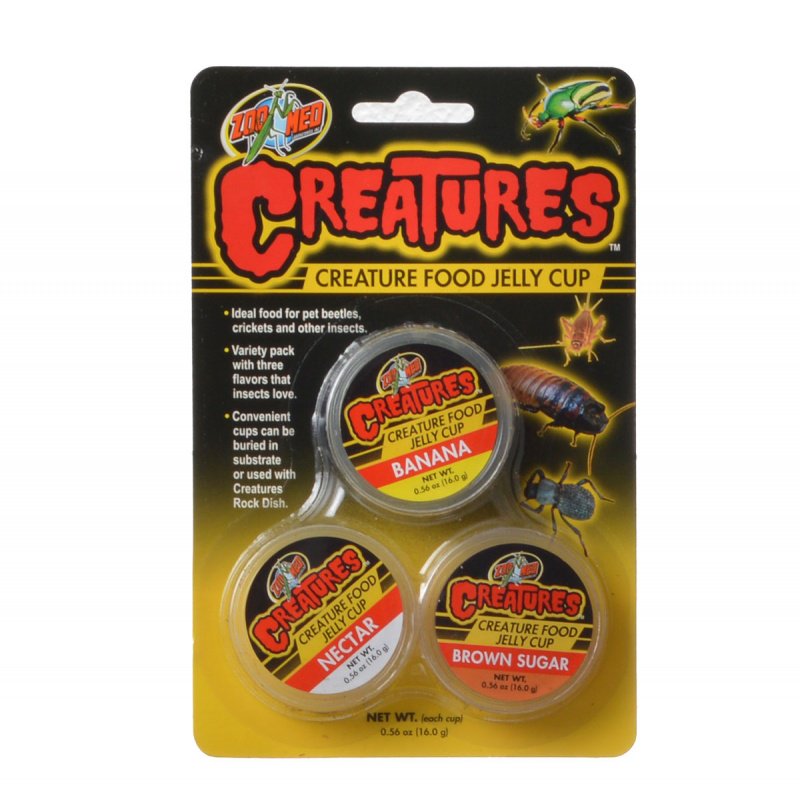 Zoo Med Laboratories 976949 1.68 oz Creatures Creature Food Jelly Cup