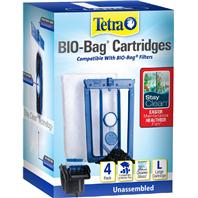 Picture of Spectrum Brands 679088 Tetra Stayclean Bio-Bag Cartridge&#44; Large - Pack of 4