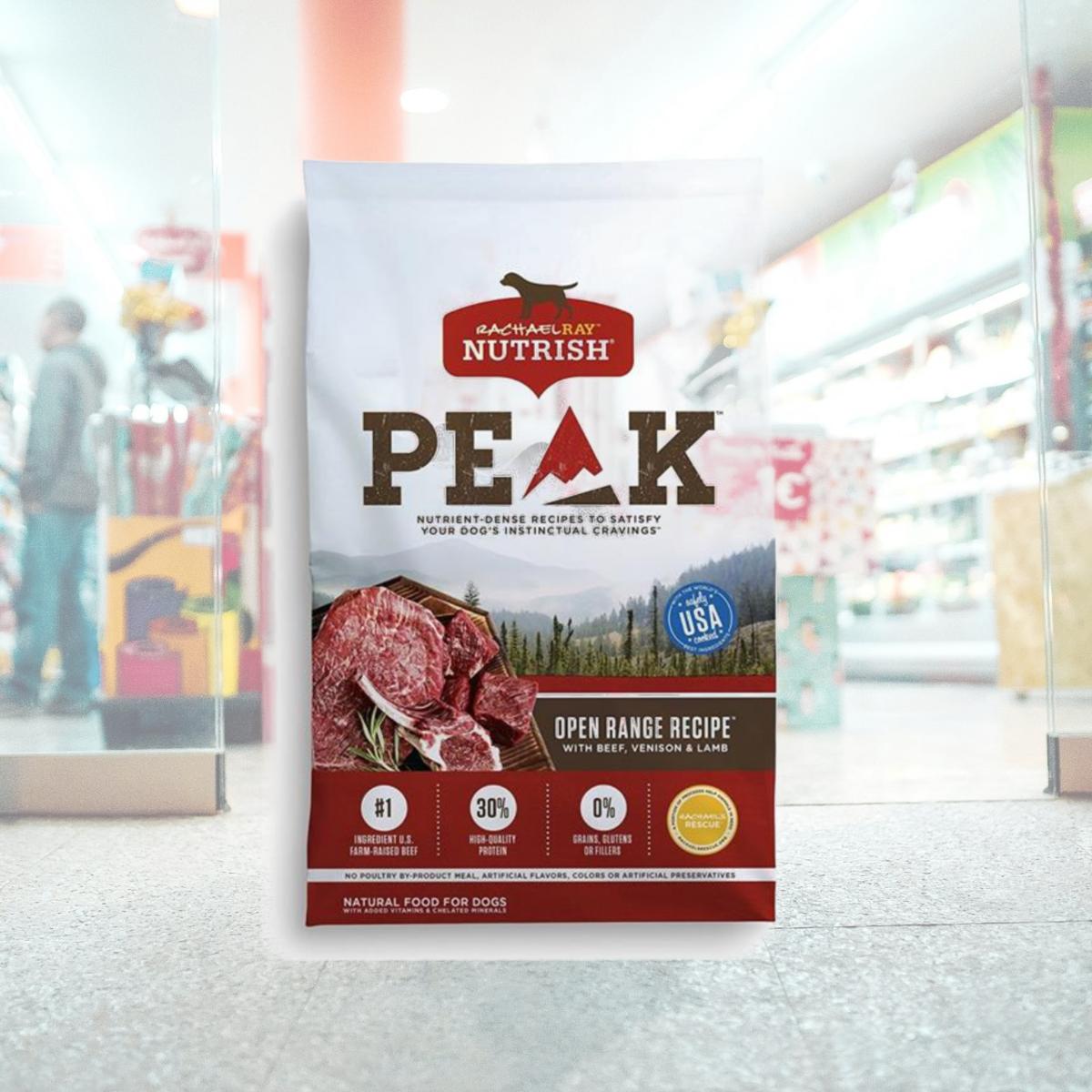 Picture of Ainsworth Pet Nutrition 790024 12 lbs Rachael Ray Nutrish Peak Dry Dog Food - Beef&#44; Venison & Lamb